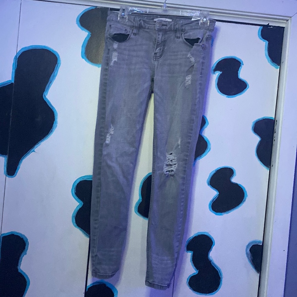 Grey eunina skinny jeans:worn once:size 5: